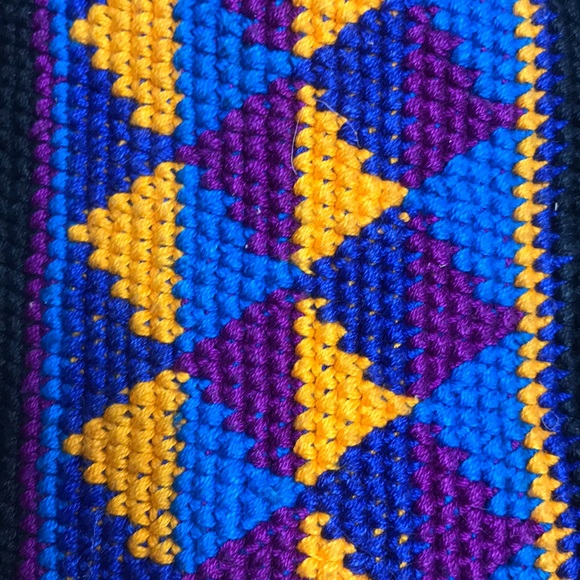 Leather Crosstitch drawstring bucklet bag backpack - Picture 8 of 8